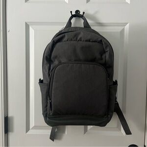 Pottery Barn diaper bag backpack grey